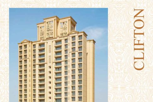 3BHK Large in Clifton - One Hiranandani Park