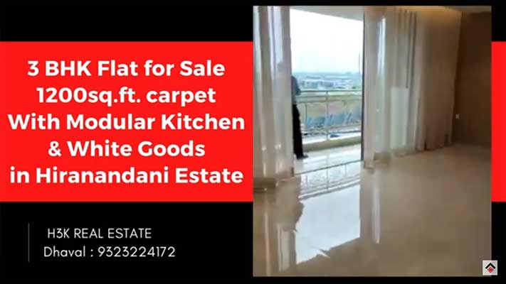 Videos Of 3BHK Flats in Thane Hiranandani Estate