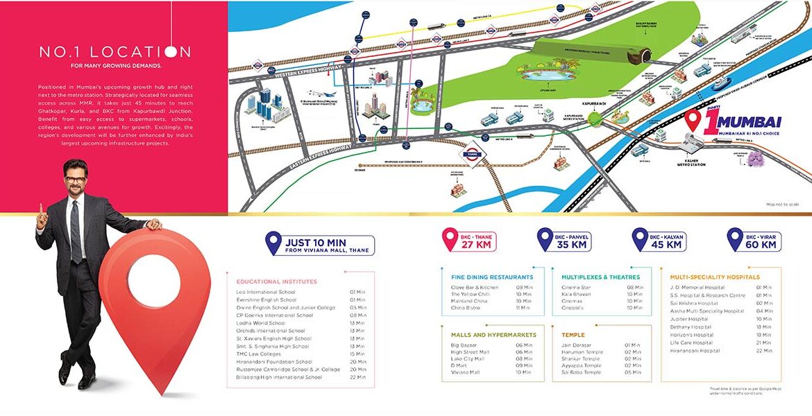 Dosti 1 Mumbai Thane | Floor Plan, Master Plan, Layout, Location & Price Sheet